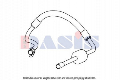 AKS DASIS 885894n -  Трубопровод низкого давления, кондиционер